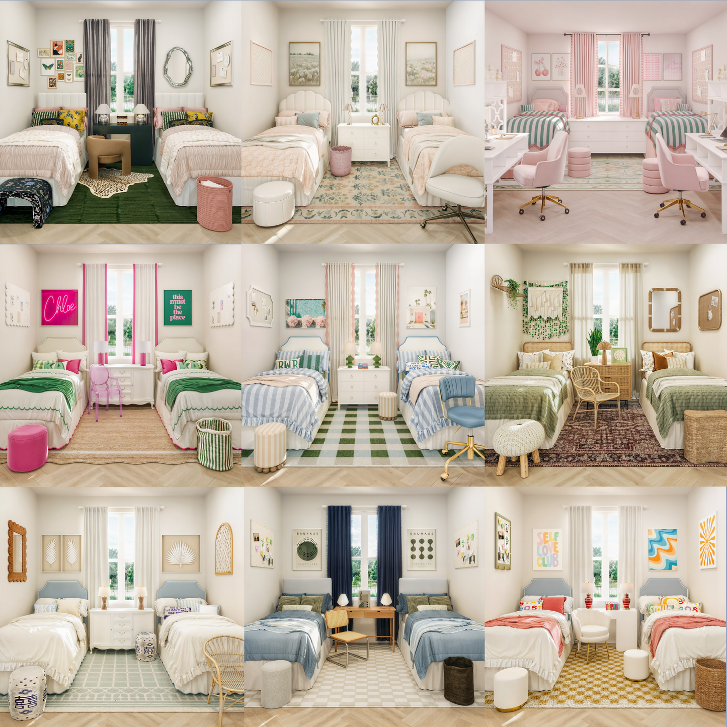 Designing Your Dream Dorm: 7 Mood Boards That Nail the Vibe